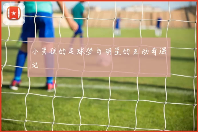 小男孩的足球梦与明星的互动奇遇记