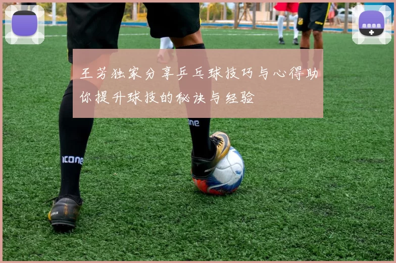 王芳独家分享乒乓球技巧与心得助你提升球技的秘诀与经验