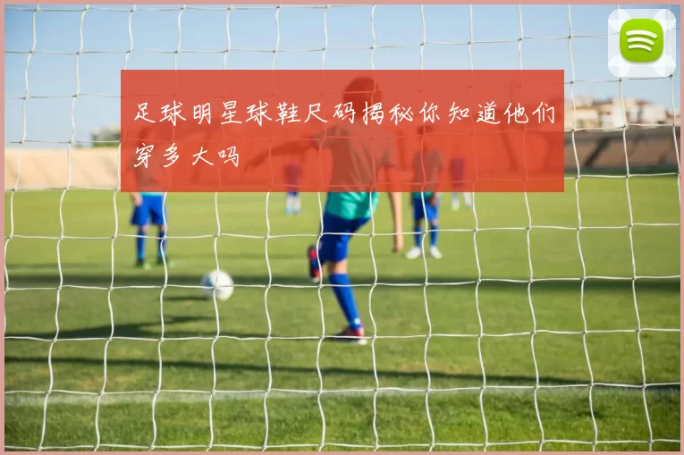 足球明星球鞋尺码揭秘你知道他们穿多大吗